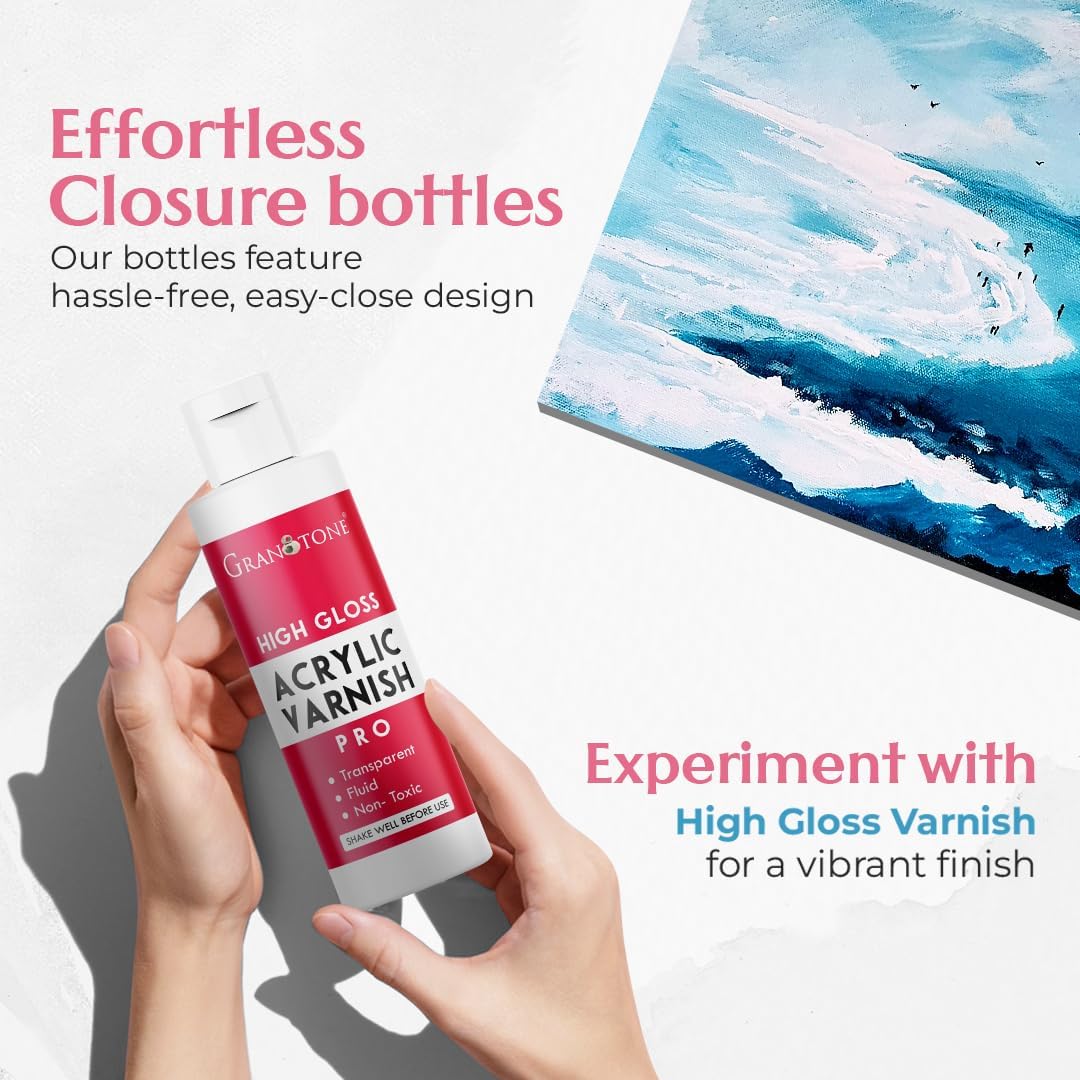Acrylic Artist's Varnish - High Gloss - Image 5