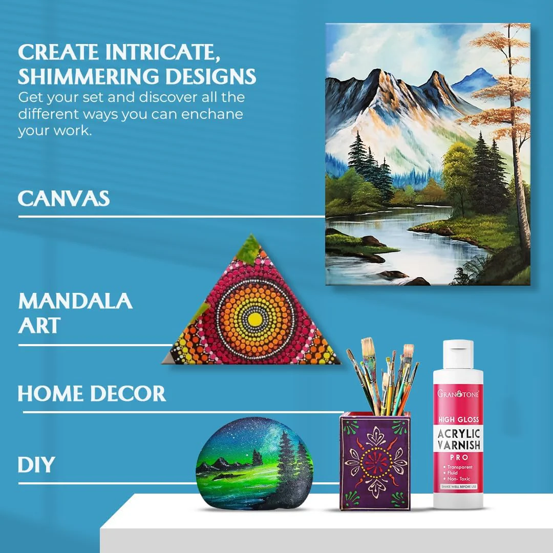 Acrylic Artist's Varnish - High Gloss - Image 6