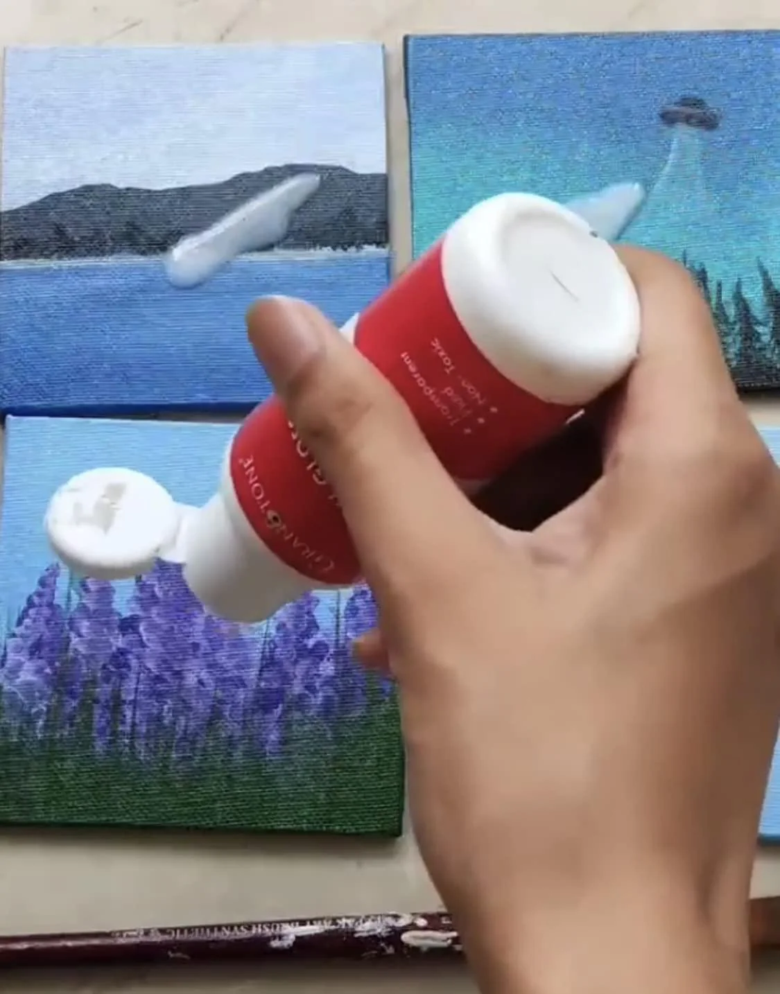 Acrylic Artist's Varnish - High Gloss - Image 9
