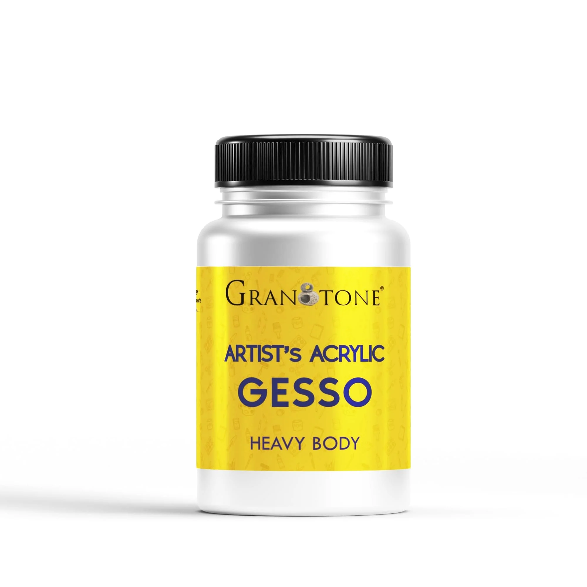 Acrylic Gesso (White) Water Base Non-Toxic Universal Gesso Primer to Apply as an Undercoat Before Painting for Extra Coverage - Image 4