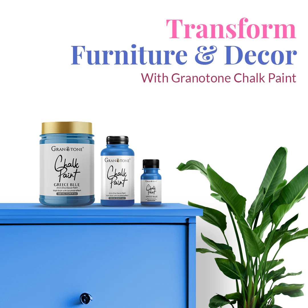 GRANOTONE Chalk Paint for Furniture, Home Decor, Crafts - Eco-Friendly - All-in-One - No Wax Needed. - Image 31