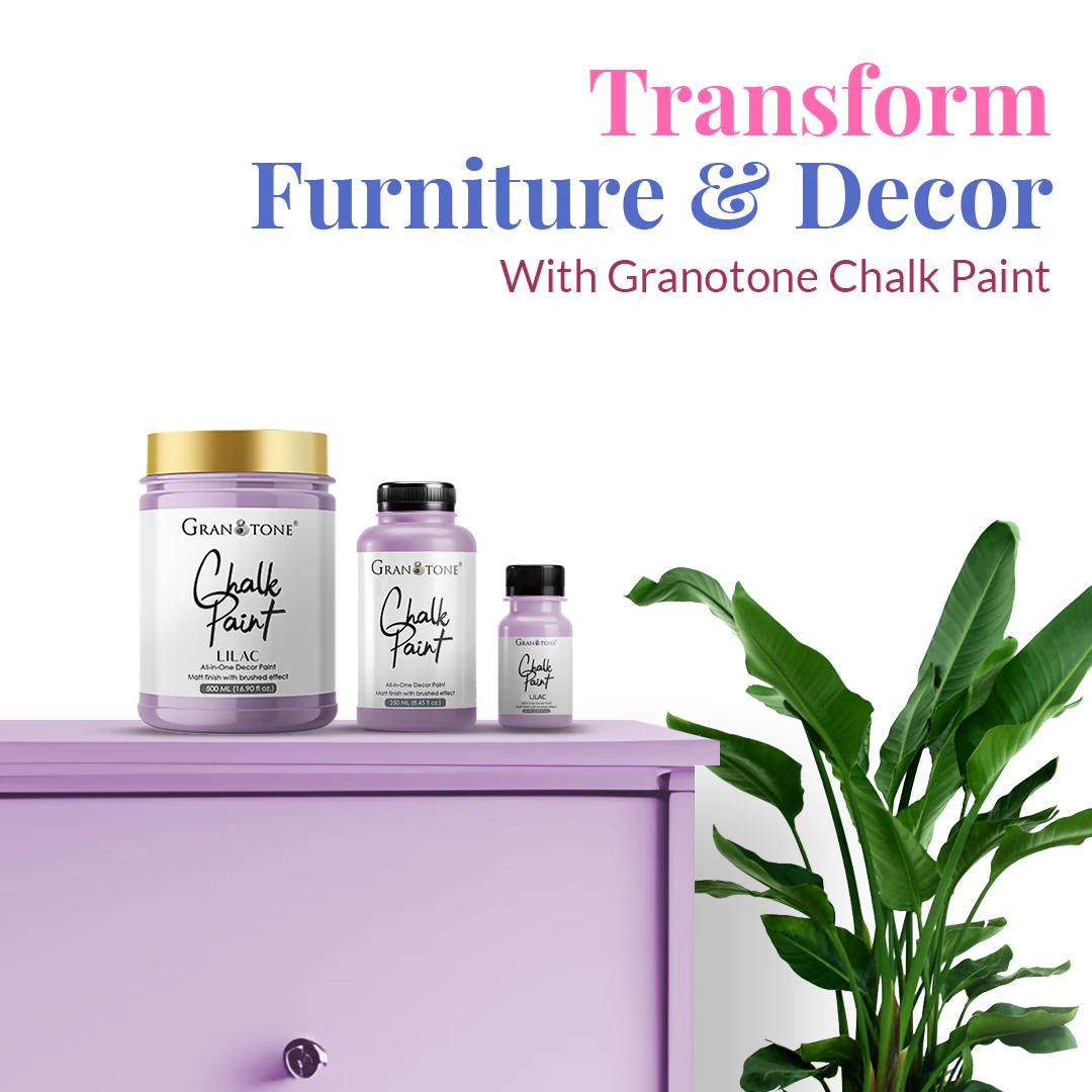 GRANOTONE Chalk Paint for Furniture, Home Decor, Crafts - Eco-Friendly - All-in-One - No Wax Needed. - Image 35