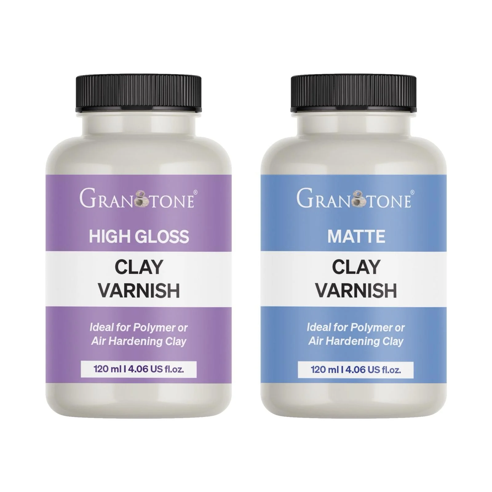 GRANOTONE Clay Varnish Gloss Water Based Clear Protective Finish for Air Dry Polymer Glaze Effect Craft Items Made in India - Image 3