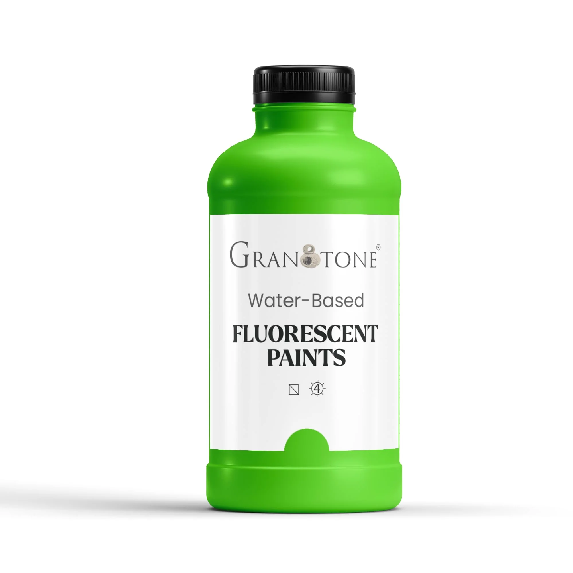 GRANOTONE Neon Fluorescent Colour, Art and Craft, DIY Paint, Rich Pigment, Non-Craking Paint for Canvas, Wood, Leather, Earthenware. - Image 3