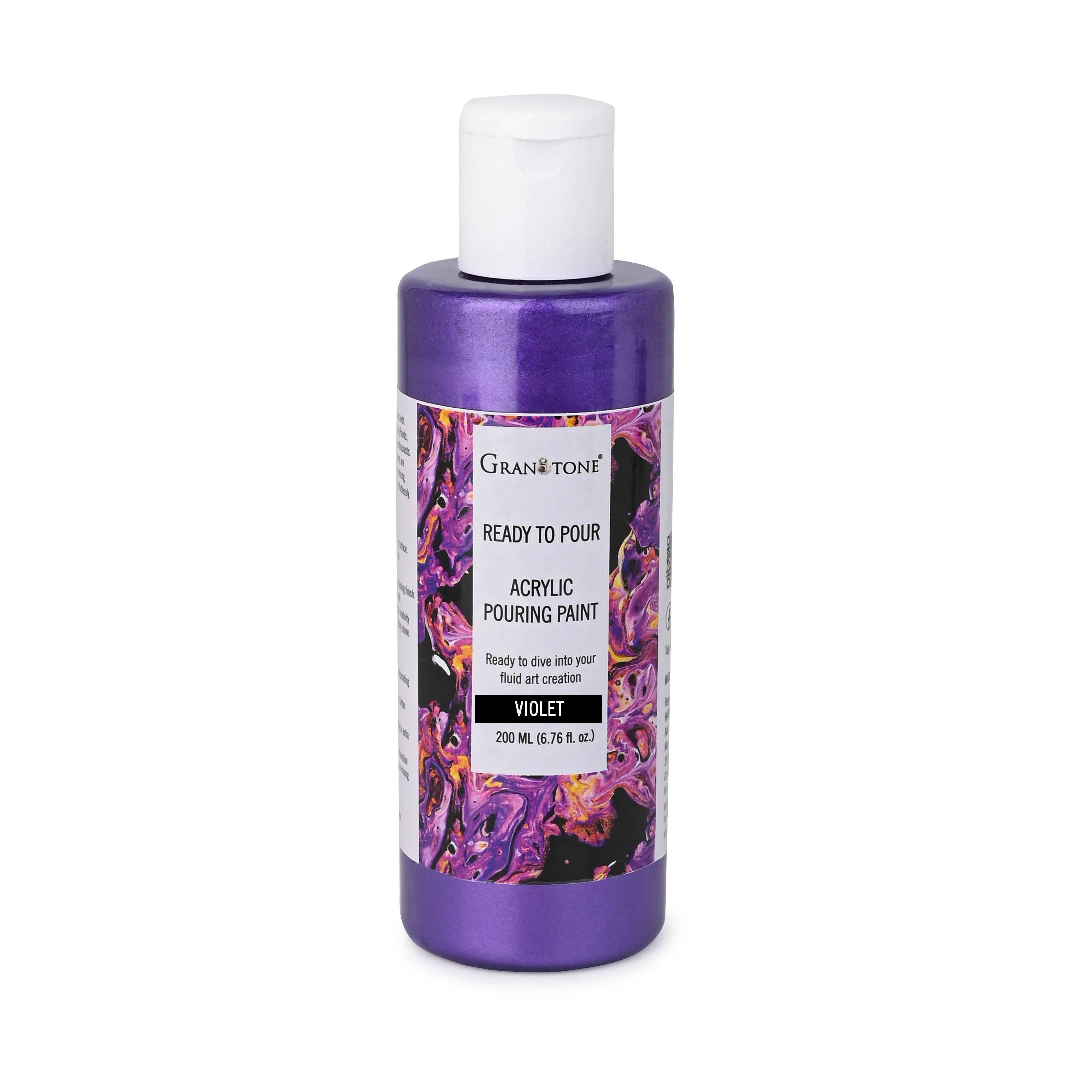 GRANOTONE Premium Metallic Acrylic Pouring Paint 200 ML - Image 11