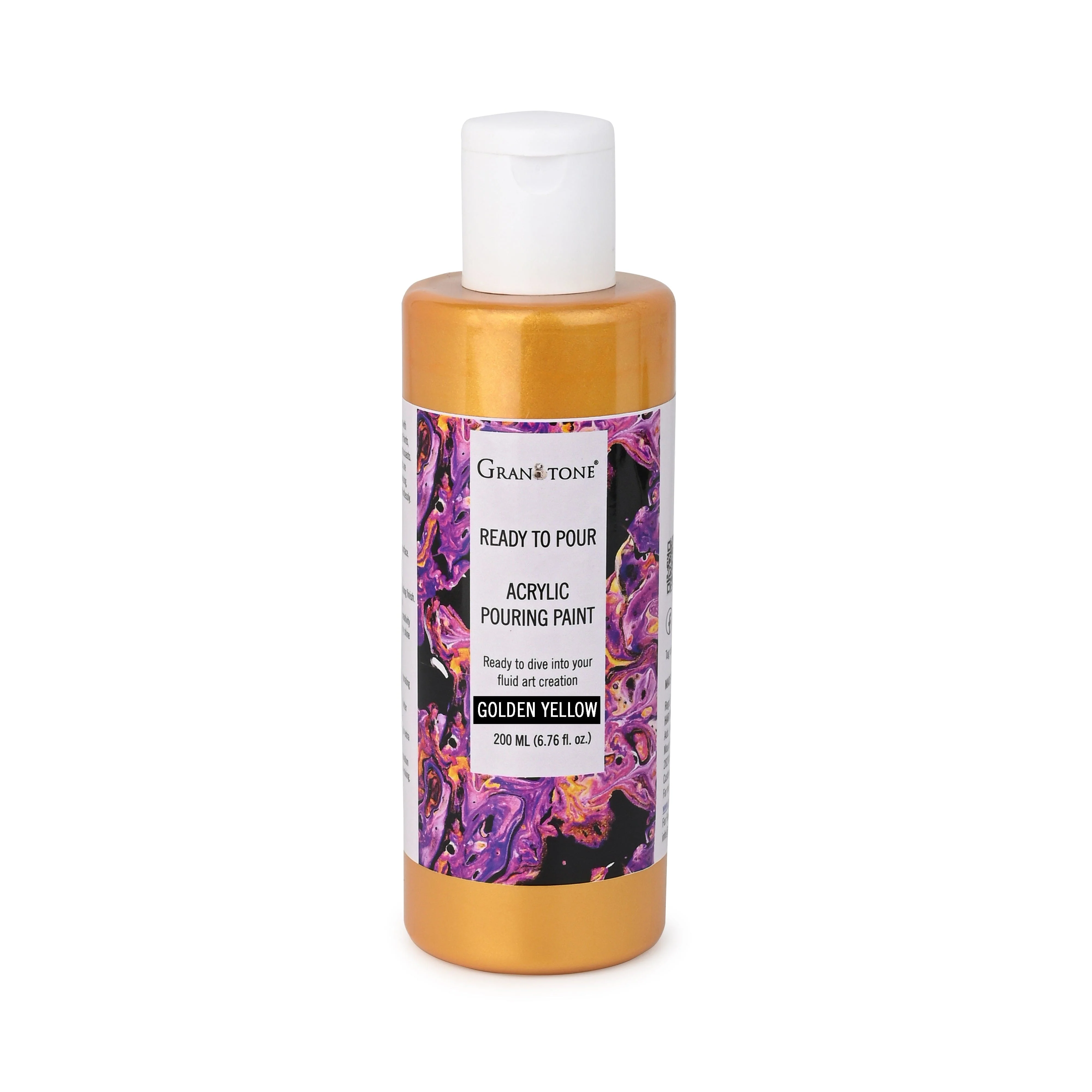 GRANOTONE Premium Metallic Acrylic Pouring Paint 200 ML - Image 15