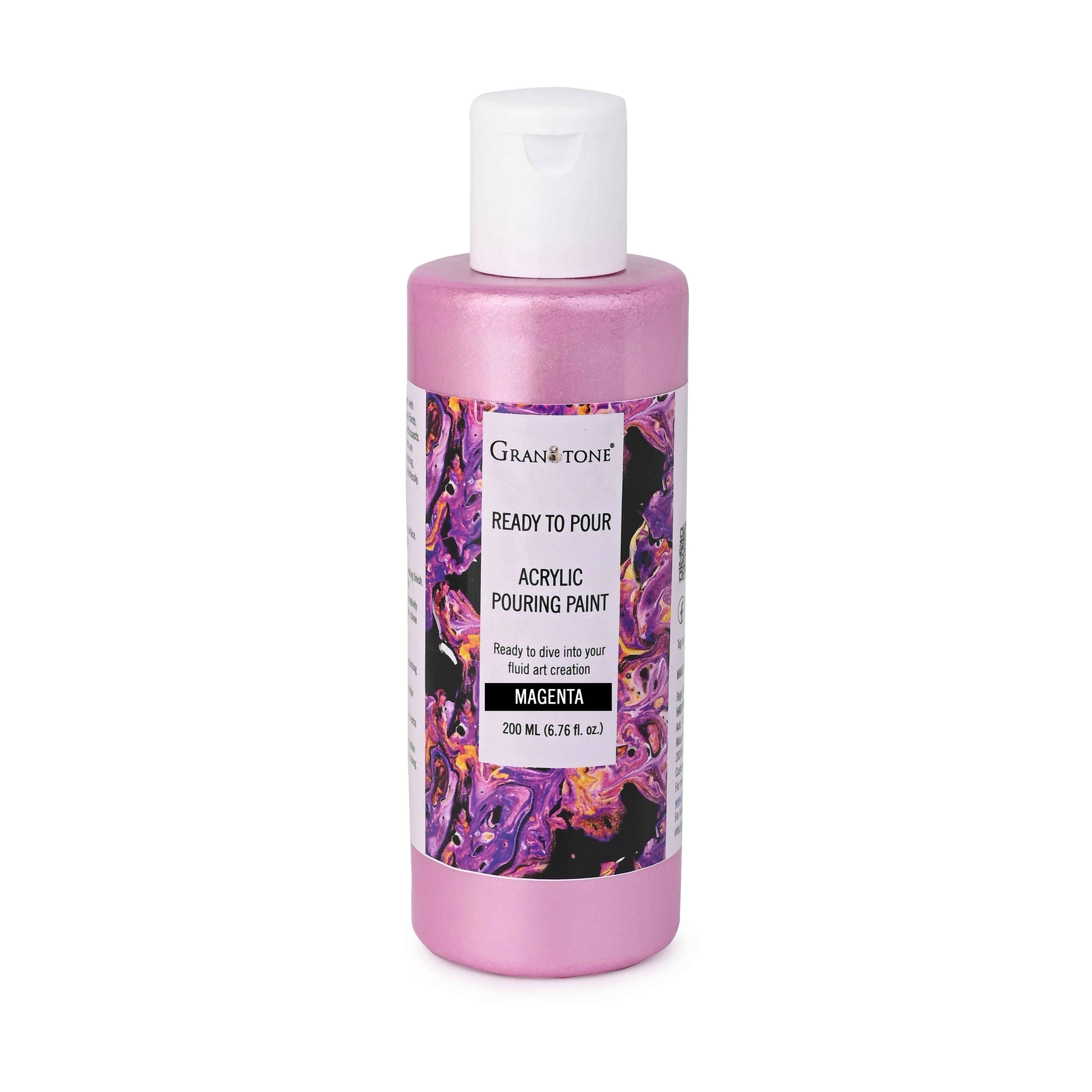GRANOTONE Premium Metallic Acrylic Pouring Paint 200 ML - Image 7
