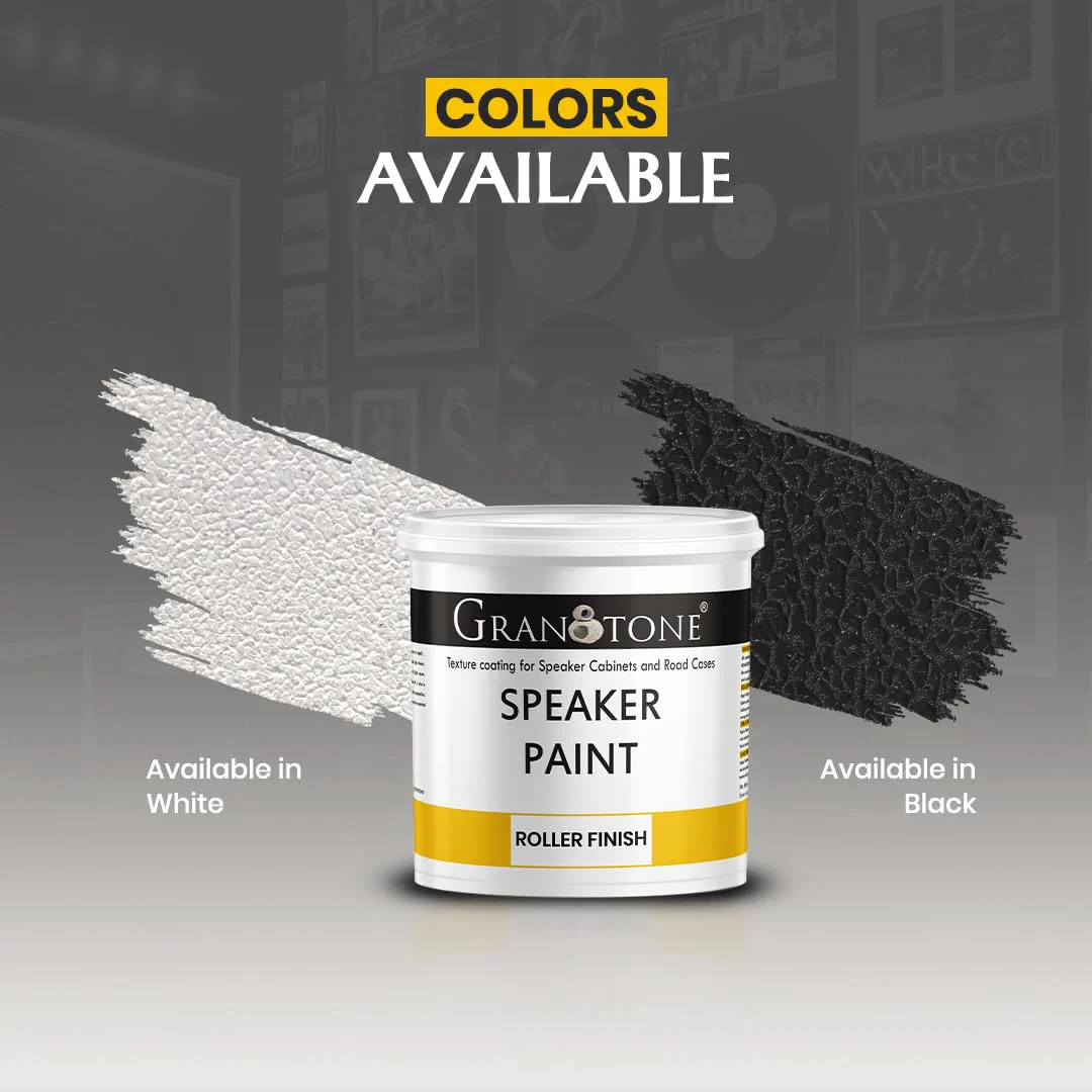 Roller Grade Speaker Cabinet Texture Coating Paint { Black } 5 KG - Image 7